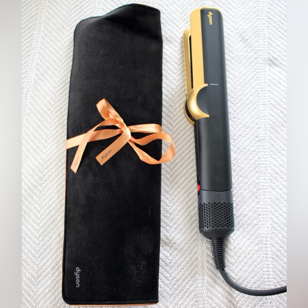 Dyson Airstrait Hair Straightener Black & Gold Air Straightening Tool